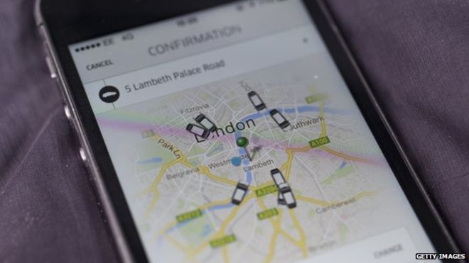 Uber Now faces action in London from Unions over cab drivers' rights