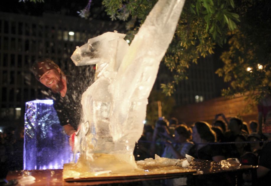 A conversation with ice carver Burr Rasmussen of RK Group 