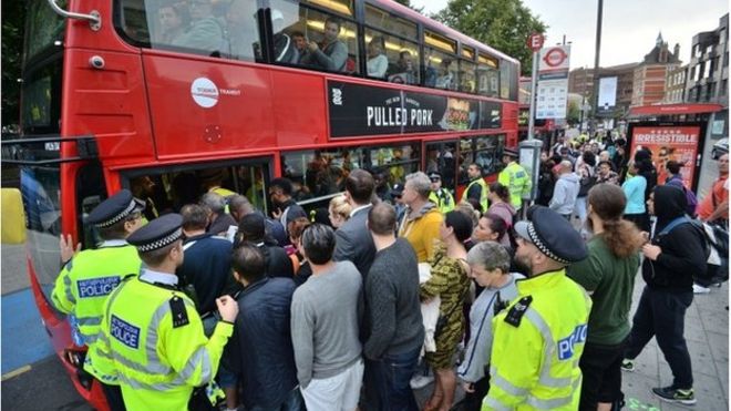 London commuters deal with Long queues and delays as Tube Strike Bites
