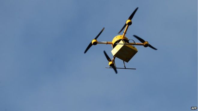 US Retailer Amazon suggests a separate airspace for parcel delivery drones