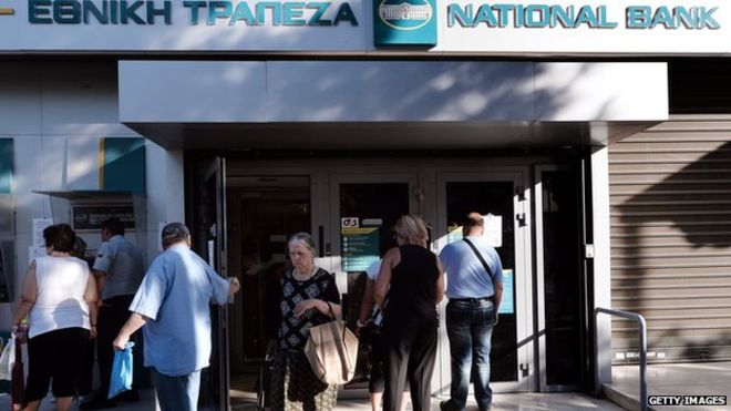 Greek shares forecast to dip 20% as stock exchange reopens following a five-week closure