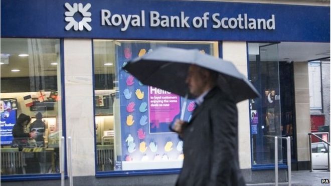 RBS £153m first-half year loss after hits from litigations, repayments and restructuring costs 