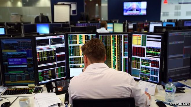 Bumper sets of company reports buoy FTSE 100 in London midday trading